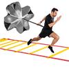 Resistance Parachute Agile Speed Training Set Equipment, with Adjustable Agility Ladder and Running Parachute, for Fitness Explosive Power Training(Size:6M) view 1