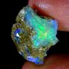 emartwala 13.25Cts. Jumbo Boulder Ethiopian Opal Natural Welo Fire Rough Specimen Gemstone view 2