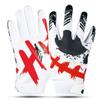Eternity Gears- Jester Football Gloves - Tacky Grip Skin Tight Adult Gloves - Pro Elite Super Sticky Receiver Football Gloves - Adult Sizes (X-Large) view 2