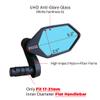 MEACHOW New Bar End Bike Mirror, Crystal UHD Automotive Grade Glass Lens E-Bike Mirrors, Scratch Resistant, Safe Rearview Mirrors, (Blue Right Side) ME-022RB view 3