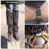 LYLFF Leg Gaiters, Waterproof and Anti-Snake-bite Leggings, Tear-Resistant Oxford Cloth, Suitable for Hiking, Skiing, Hunting and Mountaineering (Size : 4325CM) view 4