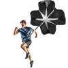 Resistance Parachute 57 Inch Running Umbrella, Speed Resistance Training Parachute Equipmen,Sprint Training Chute,Fitness Explosive Power Training view 1