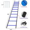 Resistance Parachute Sports Fitness Training Set, Include Adjustable Agility Ladder - Resistance Parachute -12 Cones and 4 Hooks, for Kids Teenager Adult view 3