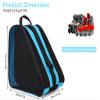 Roller Skate Bags,Breathable Ice-Skating Bag with Adjistable Shoulder Strap and Top Handle view 2