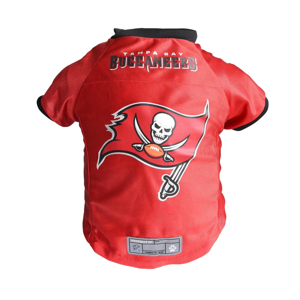 Littlearth NFL Tampa Bay Buccaneers Premium Pet Jersey, Team Color, Medium