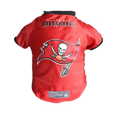 Littlearth NFL Tampa Bay Buccaneers Premium Pet Jersey, Team Color, X-Large