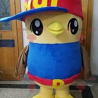 SPOTSOUND Big chick bird yellow bird REDBROKOLY Mascot