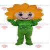 SPOTSOUND Giant yellow flower costume, sunflower REDBROKOLY Mascot view 1