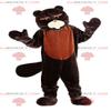 SPOTSOUND Brown beaver REDBROKOLY Mascot, rodent costume, giant beaver view 1