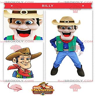 SPOTSOUND Wild west cowboy REDBROKOLY Mascot