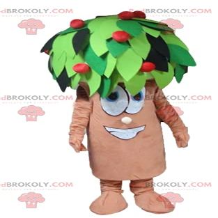 SPOTSOUND Green and red brown cherry tree REDBROKOLY Mascot