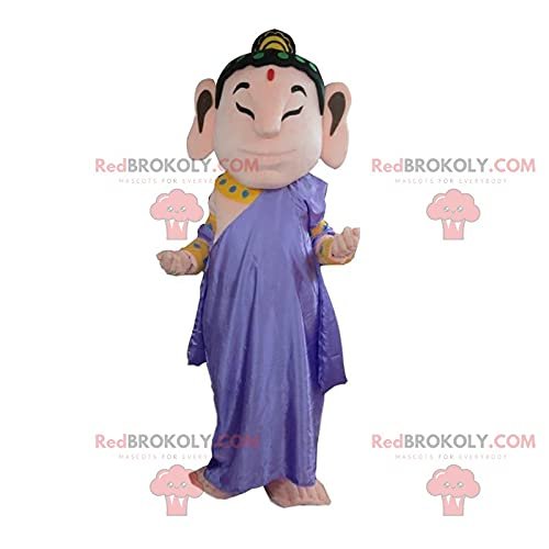 SPOTSOUND Buddha REDBROKOLY Mascot, religious, Buddhist costume
