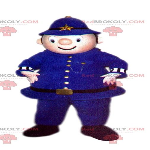 SPOTSOUND Police officer REDBROKOLY Mascot. Policeman costume