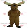 SPOTSOUND Very cute and impressive brown caribou elk REDBROKOLY Mascot