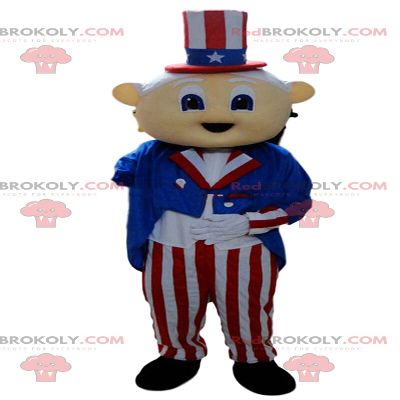 SPOTSOUND Uncle Sam REDBROKOLY Mascot, famous American patriot
