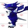 SPOTSOUND Funny and original blue and white dragon REDBROKOLY Mascot