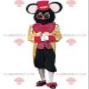 SPOTSOUND Circus mouse black mouse REDBROKOLY Mascot view 1