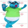SPOTSOUND Blue and white koala REDBROKOLY Mascot with sunglasses