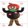 SPOTSOUND Ladybug strawberry REDBROKOLY Mascot red and green brown view 1