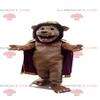 SPOTSOUND Brown lion REDBROKOLY Mascot with a cape, super feline costume view 1