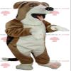 SPOTSOUND Brown, white and black beagle REDBROKOLY Mascot, dog costume view 1