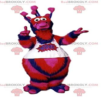 SPOTSOUND Tricolor alien REDBROKOLY Mascot and its antennas!