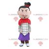 SPOTSOUND Samurai REDBROKOLY Mascot, soldier, emperor costume view 1