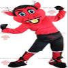 SPOTSOUND Red devil REDBROKOLY Mascot with horns, devil costume