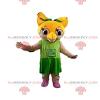 SPOTSOUND Yellow owl REDBROKOLY Mascot, owl costume, nocturnal bird