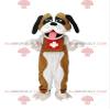 SPOTSOUND REDBROKOLY Mascot of Saint Bernard. Costume of Saint Bernard. view 1