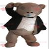 SPOTSOUND Gray bear REDBROKOLY Mascot, groom's costume, wedding costume view 1