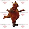 SPOTSOUND REDBROKOLY Mascot brown kangoourou with rollers pastry