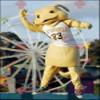 SPOTSOUND Rabbit REDBROKOLY Mascot yellow creature view 1