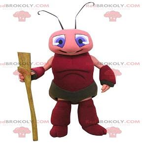 SPOTSOUND Pink and red locust ant REDBROKOLY Mascot