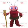 SPOTSOUND Pink and red locust ant REDBROKOLY Mascot view 1
