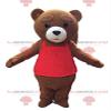 SPOTSOUND Big brown teddy REDBROKOLY Mascot, brown bear costume