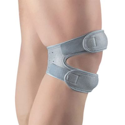 Botreelife Adjustable Patella Knee Strap For Running Fitness Stairs Climbing Basketball And Athletics,Grey