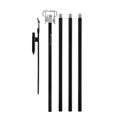 ShineTrip Outdoor Camping Folding Lamp Holder Portable Telescopic Double Head Lighting Pole