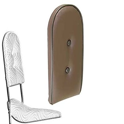 Lowrider Brown Vinyl Bike Sissy Bar Back Cushion. Bicycle Sissy Bar Back Cushion.