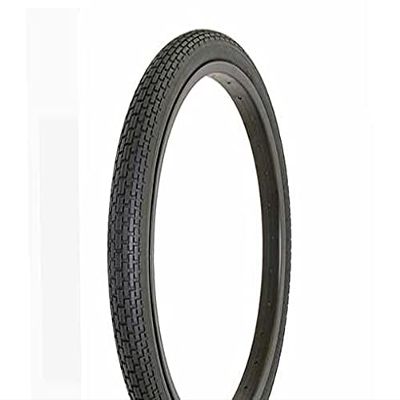 Bike Tire, Bicycle Tire 20 x 1-3/4 S7 Black/Black Side Wall FR-120A. 20" Brick Tire 20 inch by 1-3/4 inch