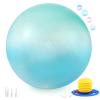 Sportneer Extra Thick Exercise Ball - 25.6''Yoga Ball with Quick Pump - Anti-Burst and Slip Resistant Fitness Ball Chair for Pregnancy and Physical Therapy (Blue Green) view 1