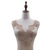 GMMDXD Black Embroidery Collar Floral Embroidered Applique Lace Neckline Collar Garment Accessories Scrapbooking (Color : Coffee) view 1