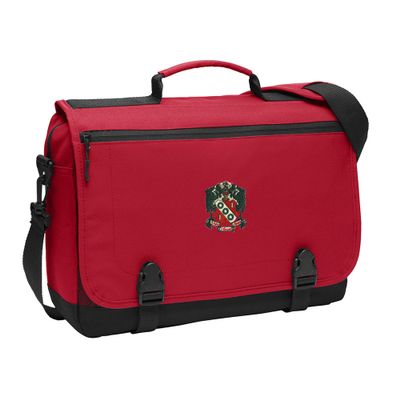 Alpha Gamma Delta Emblem Briefcase Red
