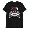 JG Infinite R35 Skyline GTR Rear Tail Lights JDM Short-Sleeve Unisex T-Shirt Black view 1