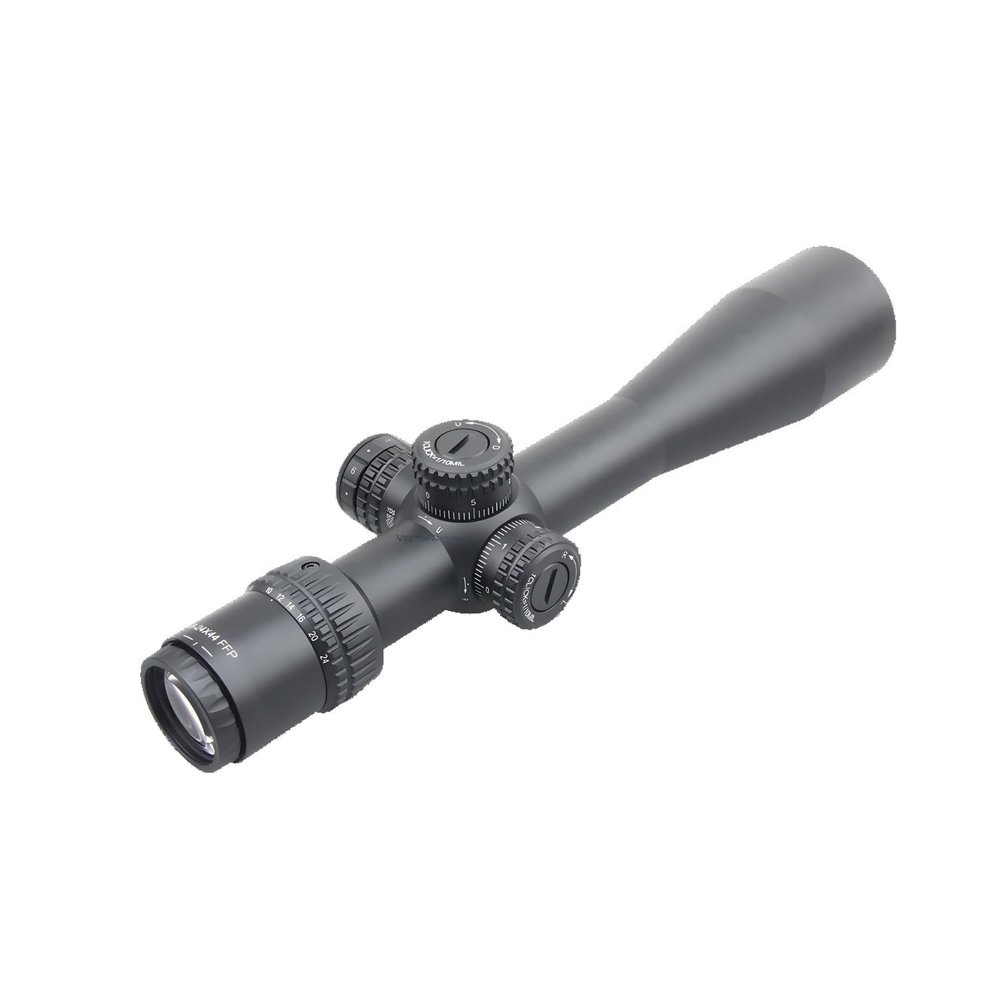 Vector Optics Veyron 6-24x44 IR 30mm Monotube First Focal Plane Riflescope Illumination Etched Reticle Turret Lock Side Focus for Compact Air Guns and Lightweight Firearms