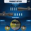 Vector Optics Veyron 6-24x44 IR 30mm Monotube First Focal Plane Riflescope Illumination Etched Reticle Turret Lock Side Focus for Compact Air Guns and Lightweight Firearms view 3