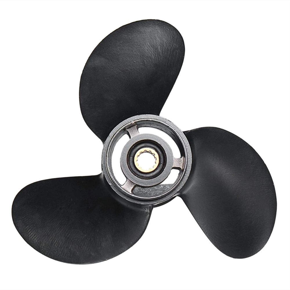 XMEIFEI PARTS Ship Engine Outboard Propeller Aluminum Alloy 3-Bladed Rotary Paddle 3B2W64517-1 8.5X9 Boat fit for Tohatsu Nissan-Mercury 8-9.8Hp