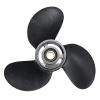 XMEIFEI PARTS Ship Engine Outboard Propeller Aluminum Alloy 3-Bladed Rotary Paddle 3B2W64517-1 8.5X9 Boat fit for Tohatsu Nissan-Mercury 8-9.8Hp view 1