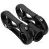Bicycle Accessories Bicycle Handlebar Stem 360 Degree Adjustment Bike Handlebar Double Stem 31.8mm Mountain Bicycle Dual Rise Stem Bike Parts (Color : Red) view 4