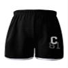 Kaerm Kids Girls Athletic Running Shorts Summer Casual Beach Workout Sport Short Pants Swimming Trunks Black 9-12 Months view 1